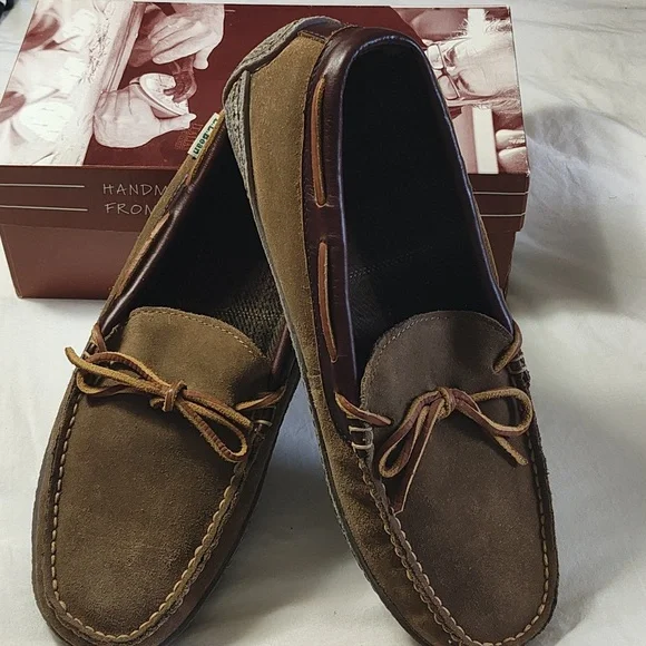 Brown Suede Men's Loafers - Picture 8 of 9